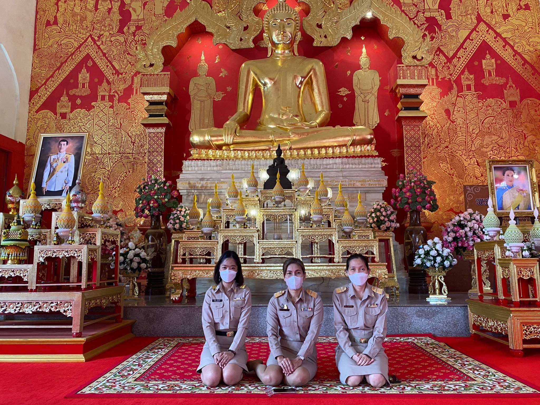 DIPROM CENTER 5 เข้าร่วมพิธีถวายภัตตาหารพระราชทานของพระบาทสมเด็จพระเจ้าอยู่หัว แด่พระภิกษุ สามเณร ในการสอบบาลีสนามหลวง ครั้งที่ 1 ครั้งหลัง ปี พ.ศ.2566